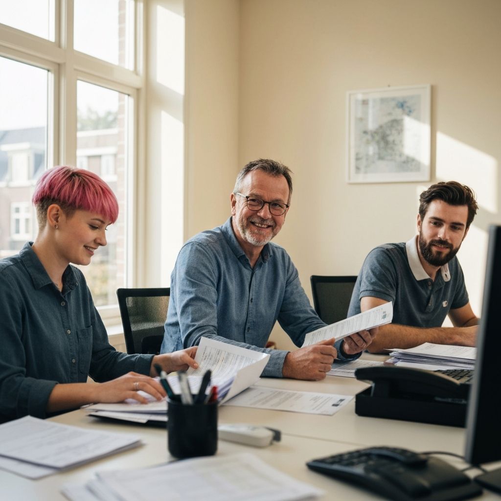 Druk Nederlands detacheringsbureau, team verwerkt meerdere aanvragen